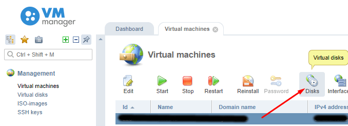 Wie Gcore Hosting zu verwalten ist: Das Dashboard im Überblick