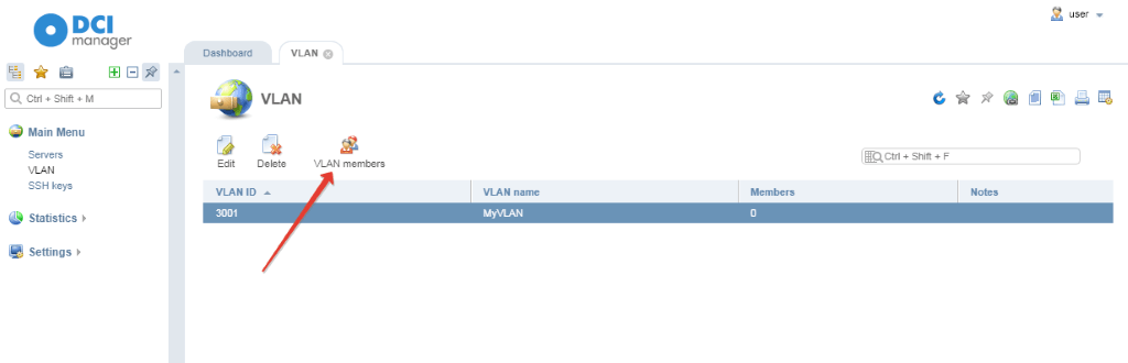 Wie Gcore Hosting zu verwalten ist: Das Dashboard im Überblick