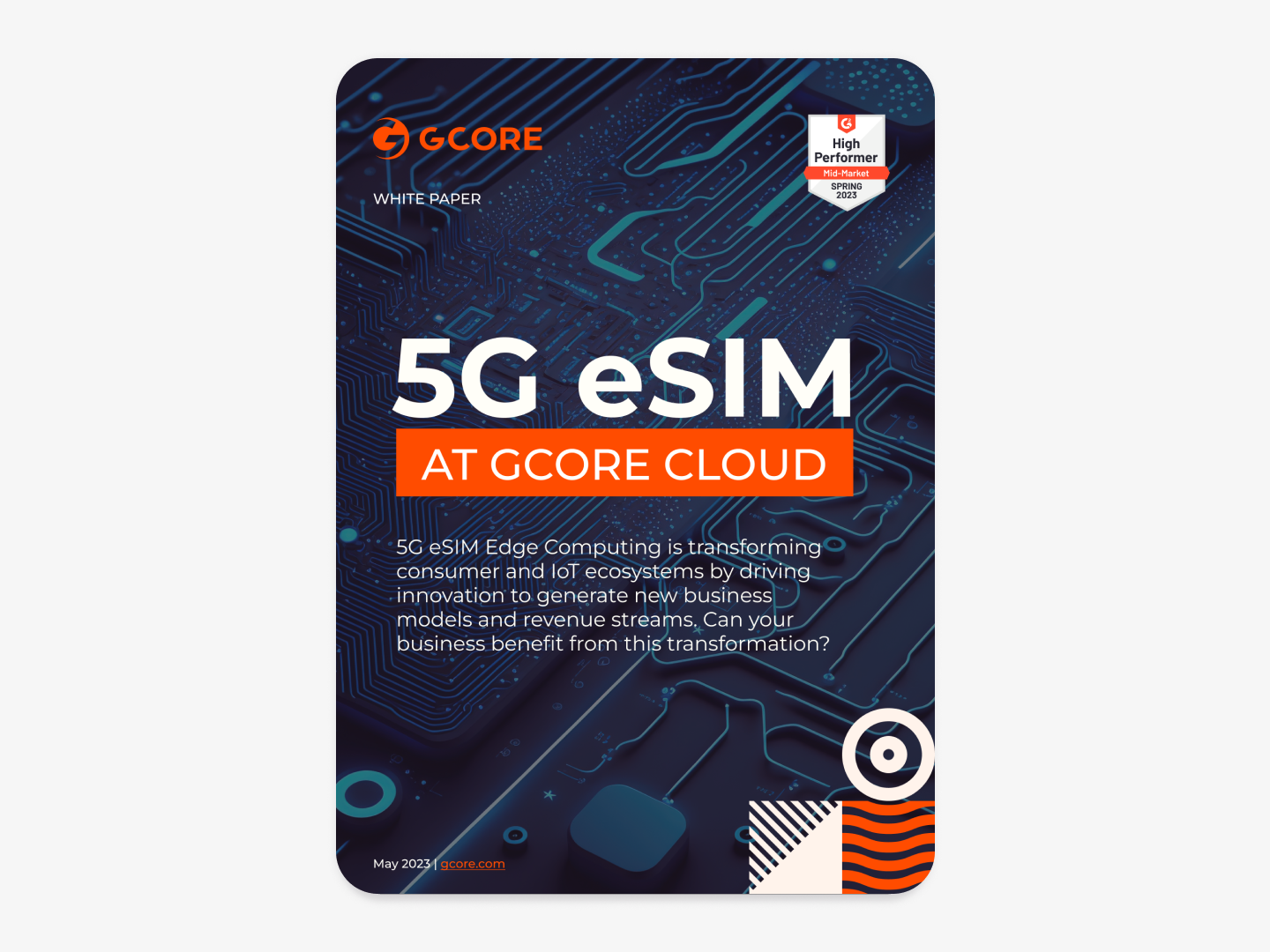 5G eSIM at Gcore Cloud