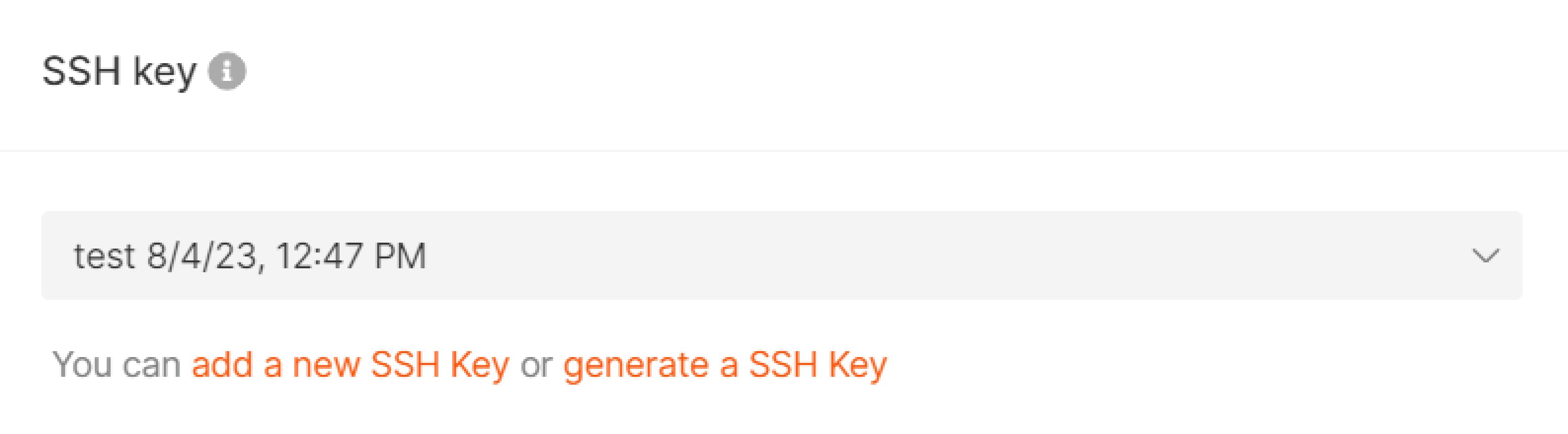 SSH settings for Cluster