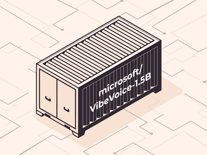 Deploy VibeVoice-1.5B for expressive conversational audio