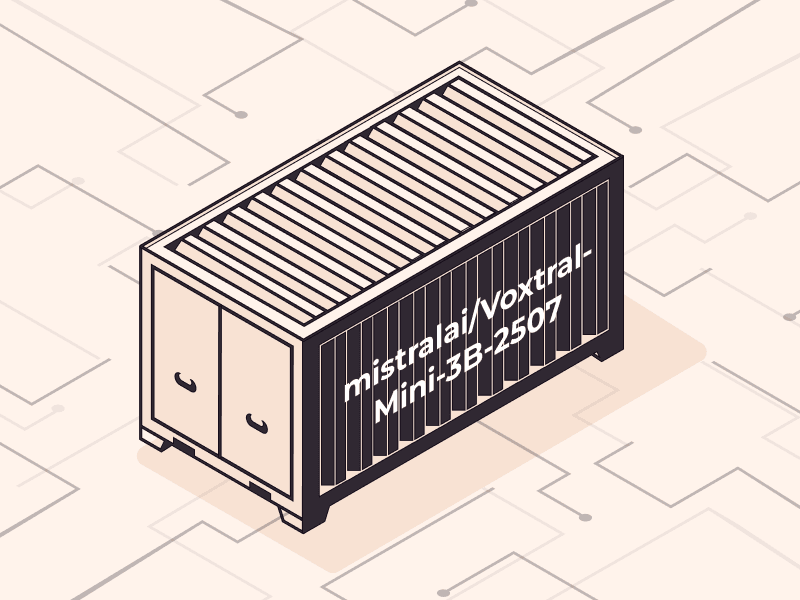 Deploy Voxtral Mini 3B with advanced audio AI capabilities