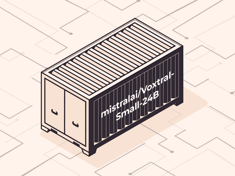 Deploy Voxtral Small 24B with advanced audio AI capabilities