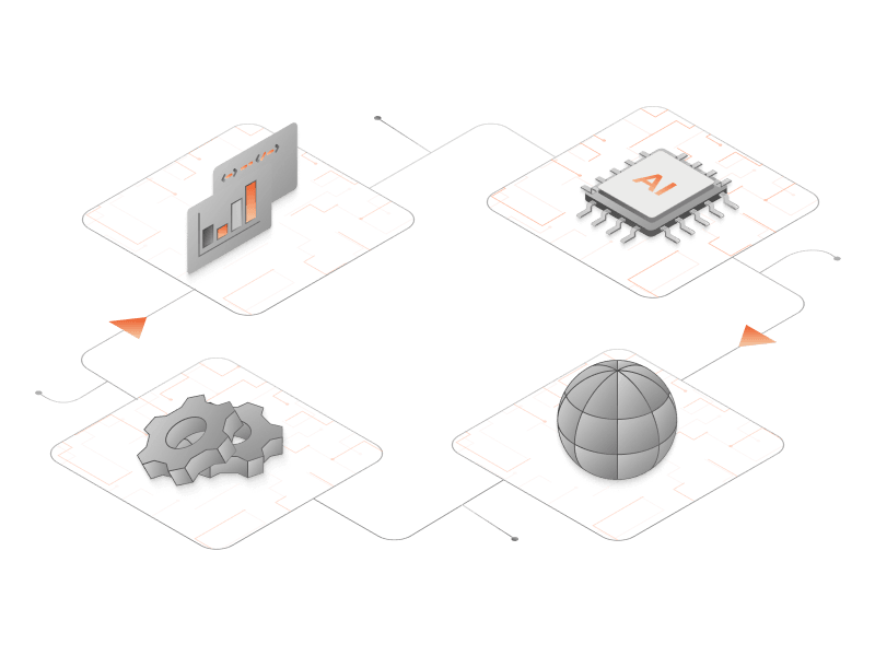 End-to-end AI deployment management