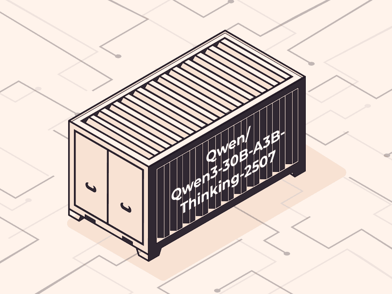 Deploy Qwen3-30B-A3B-Thinking-2507 privately with full control