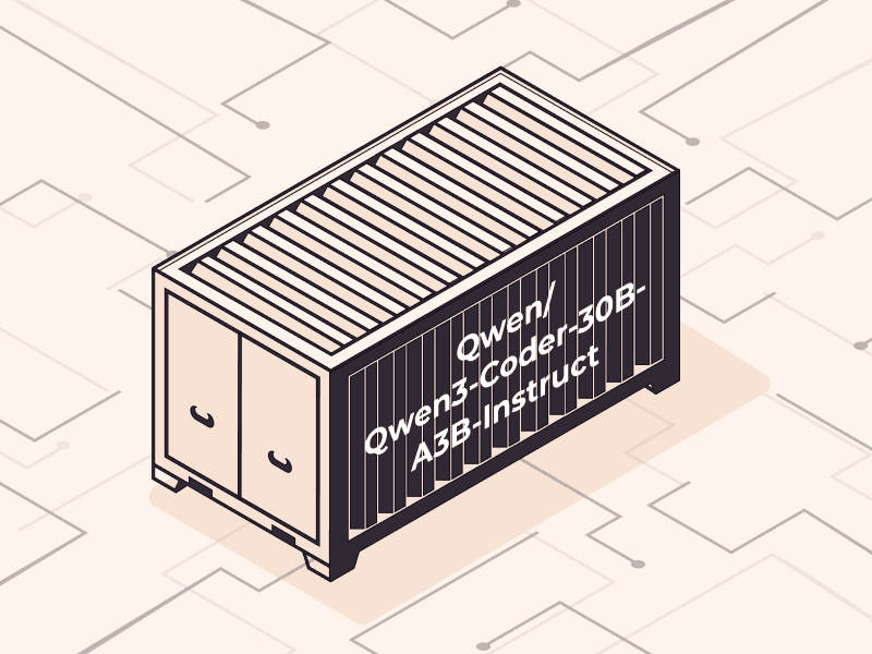 Deploy Qwen3-Coder-30B-A3B-Instruct privately with full control