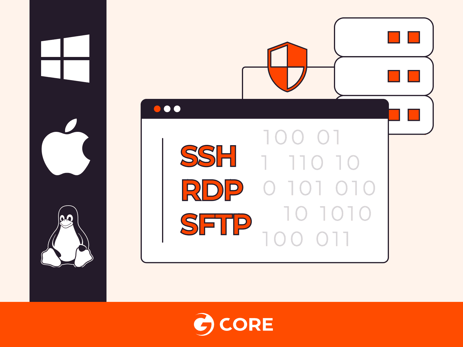 How to Connect to VPS/VDS via SSH, RDP, SFTP on Windows, Mac, and Linux