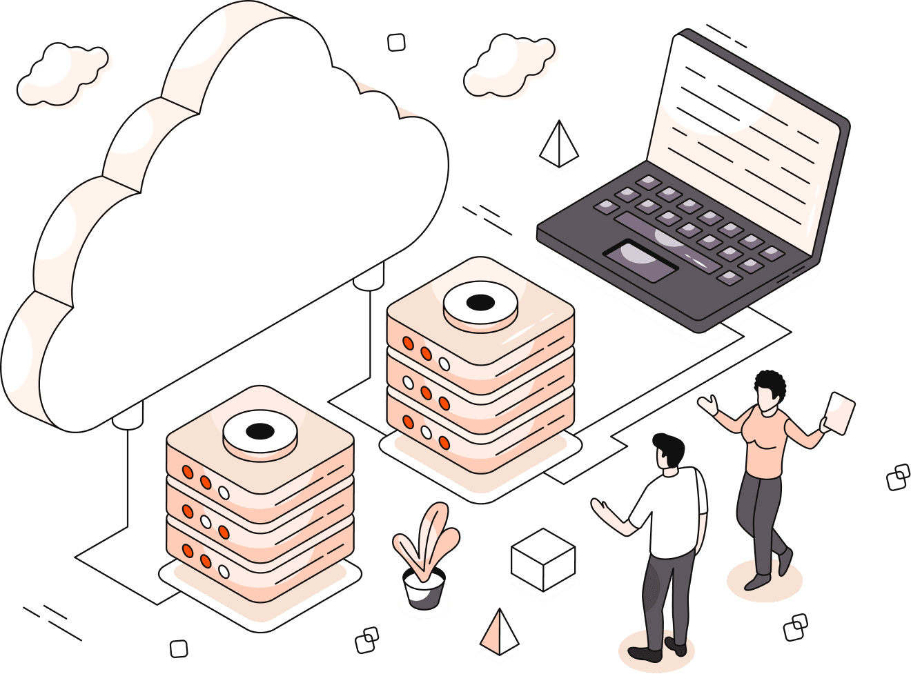 Cloud computing: types, deployment models, benefits, and how it works